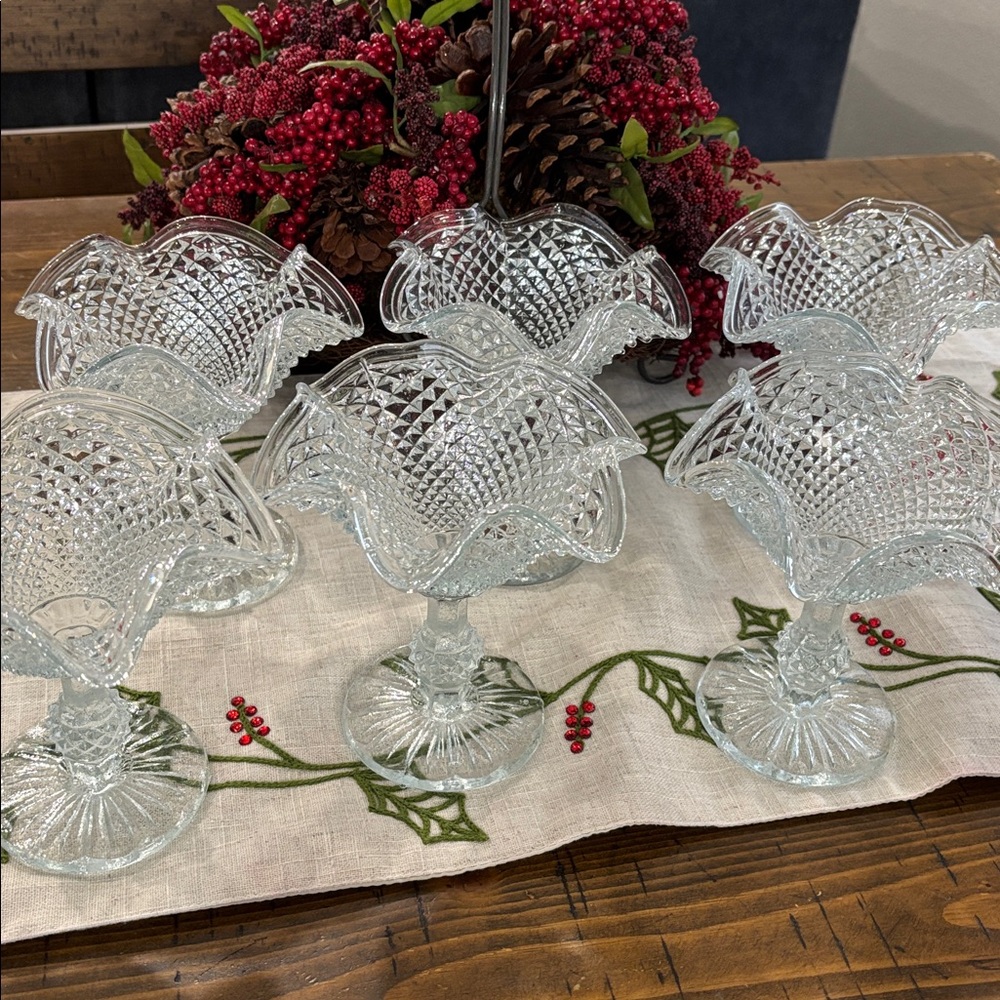 Elegant Crystal Compotes 6
